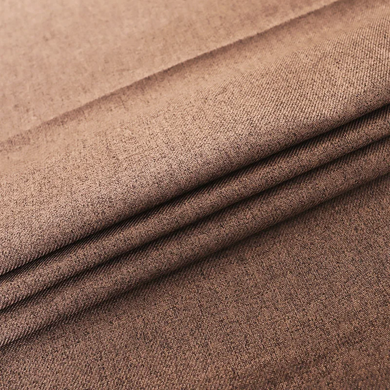 Linned stof indtræk i stof materiale til sofa dække solid almindeligt stof til tæppet 5