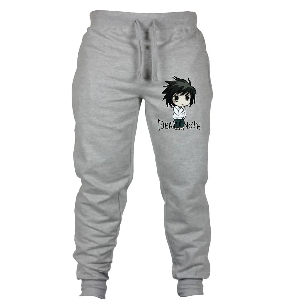 Japan animationsfilm Death Note L Logo bomuld bukser, sport, casual bukser cosplay gave Sport Pants Træningsdragt Cosplay Kostumer 4