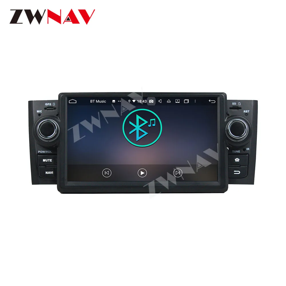 128 Carplay 2 Din-For Fiat Grande Punto Linea 2007 2008 2009 2010 2011 2012 Android-Afspiller Audio Radio GPS-hovedenheden Auto Stereo 1