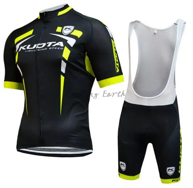 Høj Kvalitet,Kuota #1 kortærmet trøje bib shorts shirt sæt cykel åndbart tøj jersey bukser ropa ciclismo 3