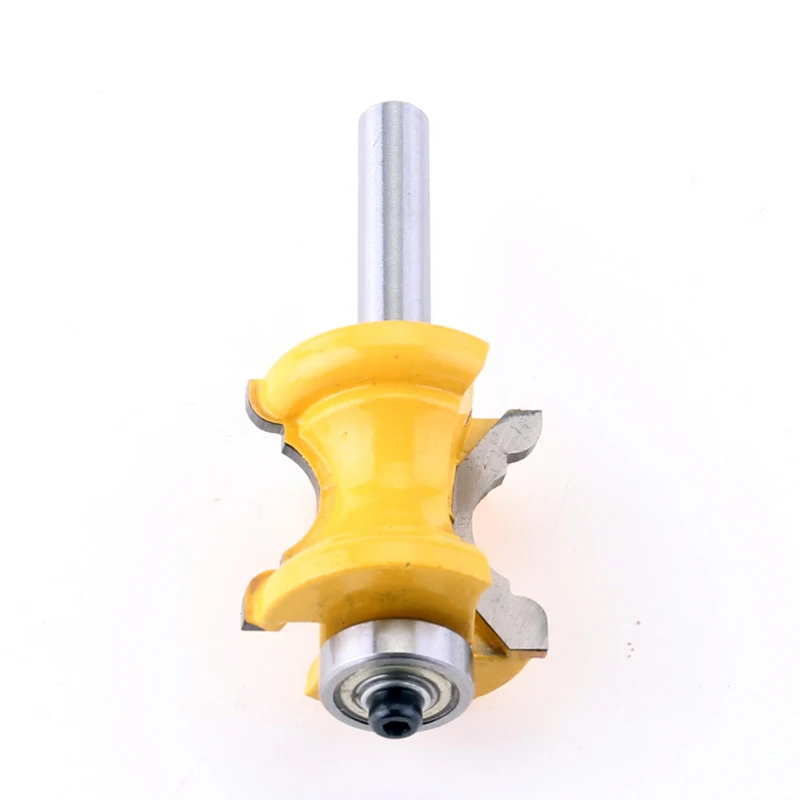Nye 1PC 8 mm Skaft Bullnose Perle Kolonne Ansigt Støbning Router Smule For Værktøj til Træbearbejdning 5