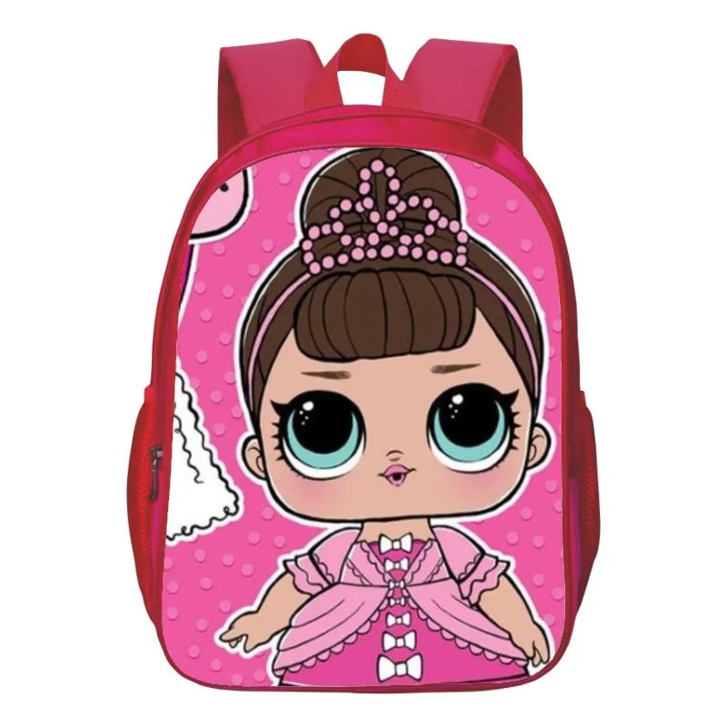 16 tommer LOL Dukker Skoletaske Børn 16 tommer LOL Skole taske til Teenager Piger Afslappet Rejse bagpack dag pack 3