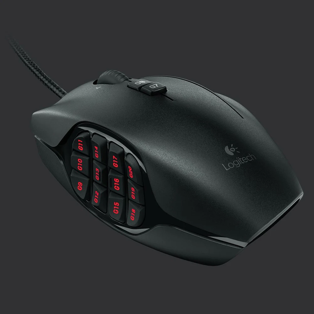 Logitech gaming mouse G600 MMO Kablede mus fra logitech med 8200DPI Opticali Ægte for overwatch DOTA PUBG for gamer mus 4