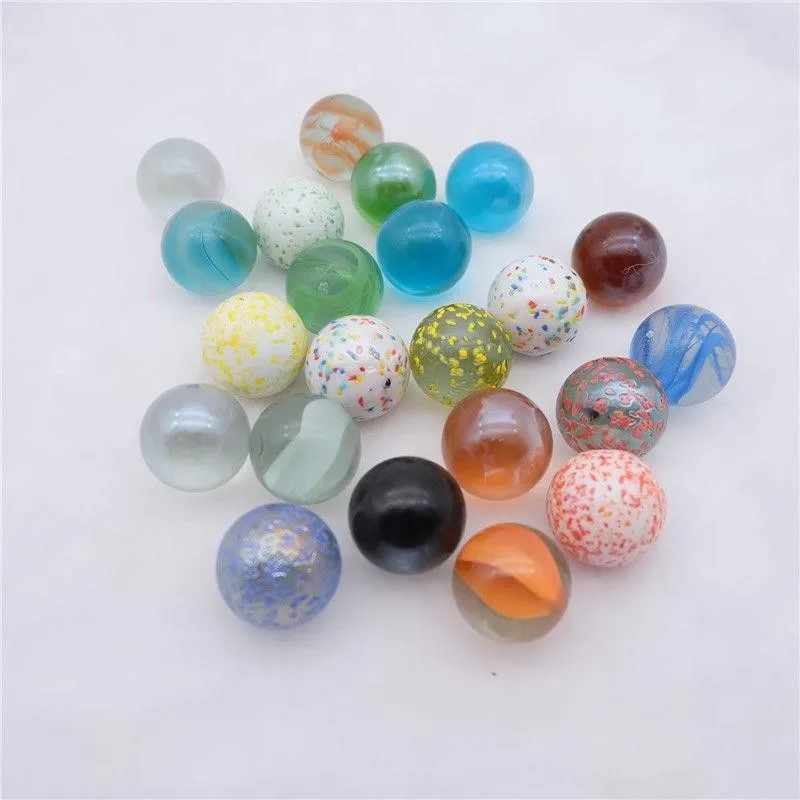 50/100/150pcs af glas bolden 16 mm fløde konsol spil pinball maskine kvæg små kugler pat legetøj forældre-barn-maskine perler 1