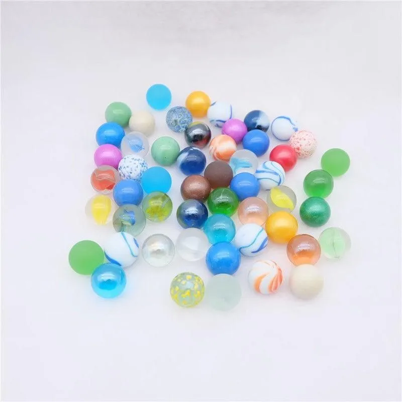 50/100/150pcs af glas bolden 16 mm fløde konsol spil pinball maskine kvæg små kugler pat legetøj forældre-barn-maskine perler 4