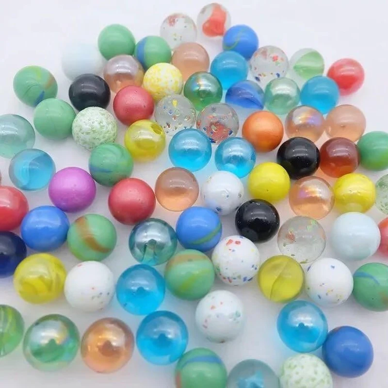 50/100/150pcs af glas bolden 16 mm fløde konsol spil pinball maskine kvæg små kugler pat legetøj forældre-barn-maskine perler 5