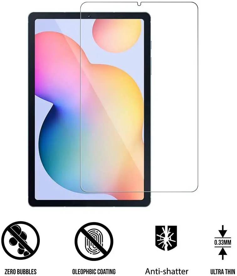 For Samsung Galaxy Tab S6 Lite P610/P615 10,4 Tommer - 9H Tablet Skærm Protektor Beskyttende Film Anti Fingerprint Hærdet Glas 3