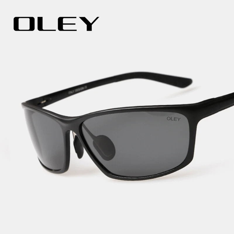 OLEY Brand Designer Aluminium Magnesium Mænds Polariserede Solbriller Mandlige Kørsel Briller Tilbehør Sol Briller, Beskyttelsesbriller 1