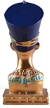 plan beholder foretage Gamle Egyptiske Dronning Nefertiti Statue Lille Hoved og bryst Harpiks  Statue Figur Skulptur Home Decor Håndværk 4,5" Høj / Home Decor ~  www.okocater.dk