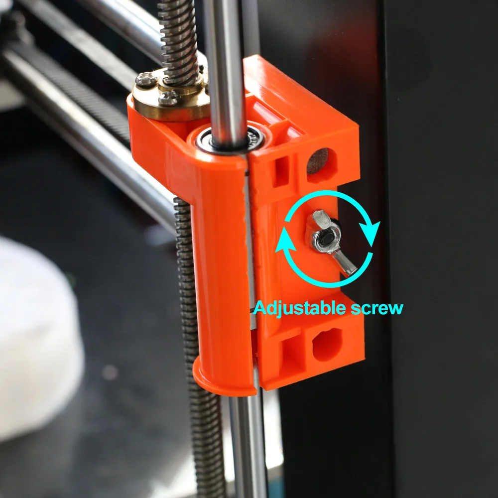 Frigøre Grand bold 3D-Printer Dele X-Aksen End Plast Injektion Dele Skruer til A8/ P802 3D  Printer Tilbehør / 3D Print & 3D Scanning ~ www.okocater.dk